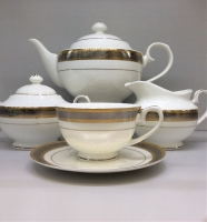 Чайный сервиз Japonica Ромэн на 6 персон (17 предметов) EMGD-1744 PL-4