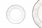 Набор из 6 десертных тарелок Narumi Серебряный лотос 44767