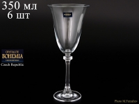 Набор бокалов для вина Crystalite Bohemia Alexandra 350мл 6шт