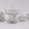 Чайный сервиз Leander - Соната, декор 0158 (Мелкие цветы) на 6 персон (15 предметов) 31568
