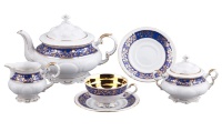Сервиз чайный Rudolf Kämpf Национальные традиции декор 1824 на 6 персон (15 предметов)