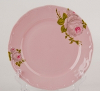 Набор тарелок Weimar Porzellan Алвин розовый 19см 6шт
