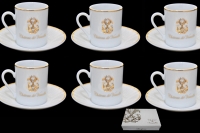 Кофейный набор Lenardi серия Версаль 12 предметов 62372
