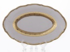 Селедочница Bavarian Porcelain Лента золотая матовая 1 23см