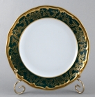 Набор тарелок Weimar Porzellan Ювел зеленый 876/3 24см 6шт