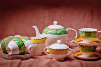 Чайный сервиз АККУ Лето на 6 персон (15 предметов)