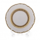 Набор тарелок Bavarian Porcelain Лента золотая матовая 1 17см 6шт