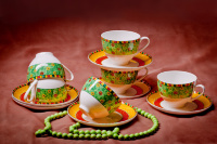 Набор чайных пар АККУ Лето на 6 персон (12 предметов)