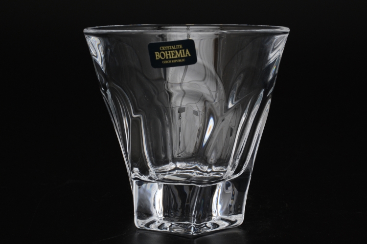 Набор стаканов для виски Crystalite Bohemia Аполло 230мл 6шт