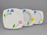 Набор тарелок для сервировки стола Leander Бьянка 18 (предметов) на 6 персон