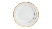 Тарелка десертная (закусочная) Noritake Хэмпшир золотой кант 21см