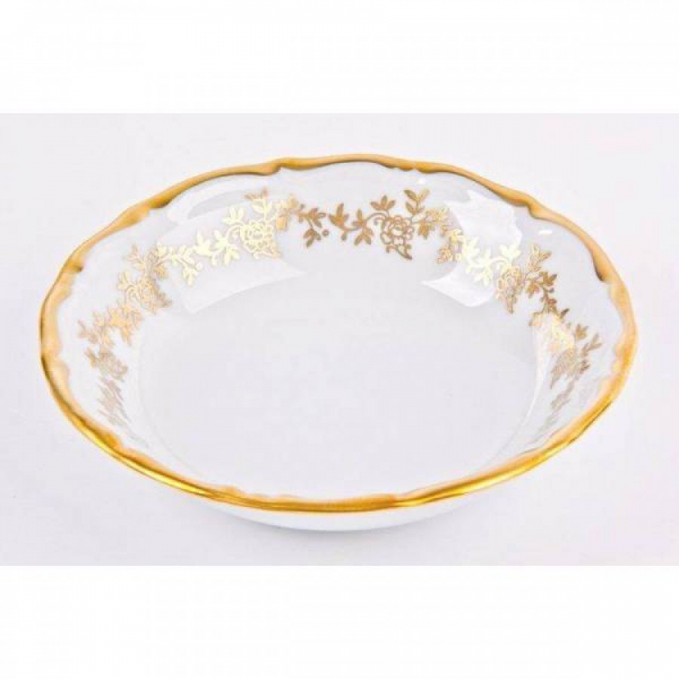 Набор салатников Bavarian Porcelain Барокко золото 202 19см 6шт