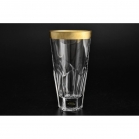 Набор стаканов для воды Crystalite Bohemia Аполло 480мл 6шт (золото)