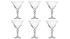 Набор бокалов для мартини Krosno Криста 170мл, 6шт