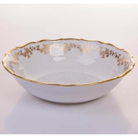 Салатник Bavarian Porcelain Барокко золото 202 26см