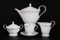 Чайный сервиз Queens Crown Goldierado на 6 персон (17 предметов)