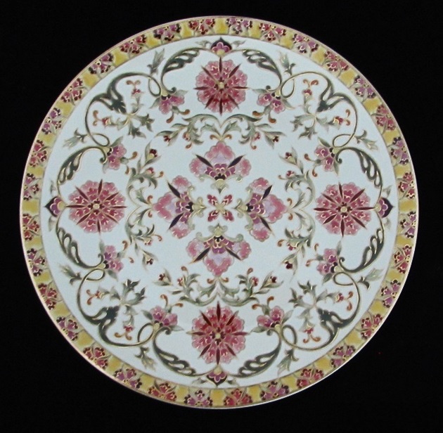 Декоративная тарелка Zsolnay 30см Zh-10182/6994