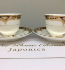 Набор кофейных пар Japonica Дворцовый кобальт на 2 персоны (4 предмета) 06-KY36-9