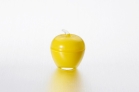 Вазочка с крышкой Soga Glass Яблоко 7,5х9 см (желтый)