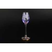 Набор рюмок для водки Bohemia Crystal Фиолетовый 60мл 6шт