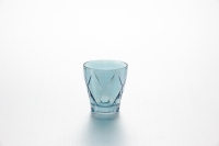 Набор стаканов Soga Glass Джой клетка 270мл 4шт (голубой)