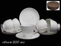 Набор чайных пар Lenardi на 6 персон (12 предметов) 231-004