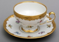 Набор для чая Weimar Porzellan Мейсенский цветок 1016 чашка 160мл+блюдце на 6 персон 12 предметов 53785
