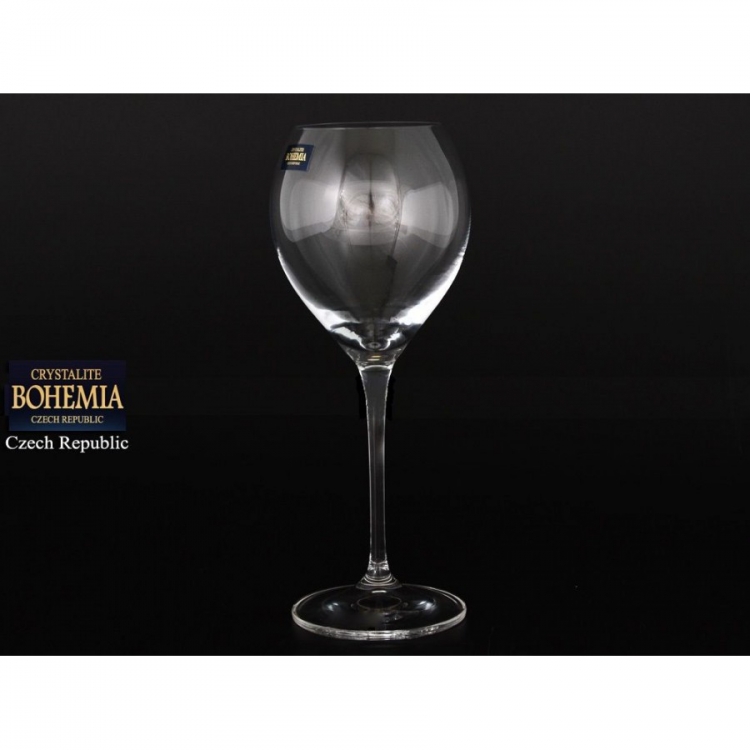 Набор бокалов для вина Crystalite Bohemia Cecilia 390мл 6шт