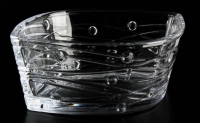 Необычная ваза для конфет Crystalite Bohemia Лабиринт 20,5см