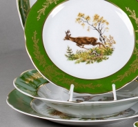 Набор тарелок (зеленый) Leander Мэри-Энн 18 предметов Царская охота 30386