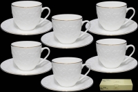 Набор чайных пар Lenardi Сакура на 6 персон (12 предметов)