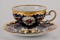 Набор для чая Weimar Porzellan Санкт-Петербург 866 чашка 210мл+блюдце на 6 персон 12 предметов 54086