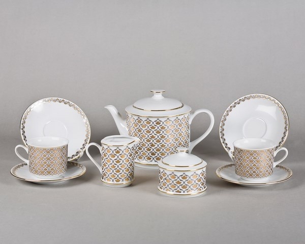 Чайный сервиз Leander - Сабина, декор 2328 на 6 персон (15 предметов) 31887