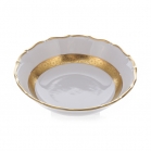 Набор салатников Bavarian Porcelain Лента золотая матовая 2 16см 6шт