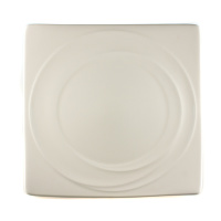 Тарелка квадратная Quality Ceramic Спирит 25х25см