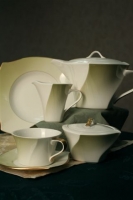 Чайный сервиз Narumi - Дюк Оливковый на 6 персон (17 предметов) 57689