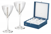 Свадебный набор бокалов для вина Gamma Регина Сваровски 200 мл 6шт