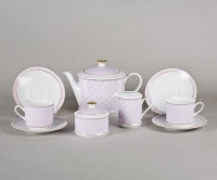 Чайный сервиз Leander - Сабина, декор 243А на 6 персон (15 предметов) 31890