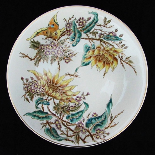 Декоративная настенная тарелка Zsolnay 40,5см Zh-9970/1906