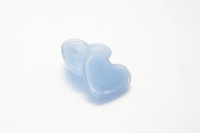 Шкатулка Soga Glass Милое Сердце 10х9/5 см (голубой)