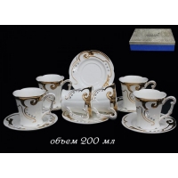 Набор чайных пар Lenardi Восточный узор на 6 персон (12 предметов)