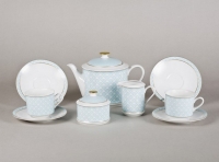 Чайный сервиз Leander - Сабина, декор 243С на 6 персон (15 предметов) 31892