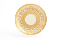 Набор блюдец Falkenporzellan Royal Gold Cream 15см 6шт