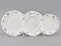 Набор тарелок для сервировки стола Leander Соната 0009 на 6 персон 18 (предметов)