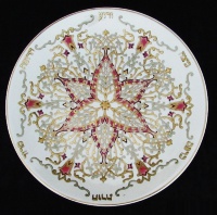 Декоративная настенная тарелка Zsolnay 40,5см Zh-9970/7129