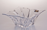 Необычная ваза для конфет Crystalite Bohemia Флорал 20,5см