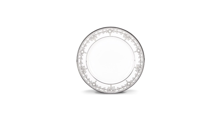 Тарелка пирожковая Lenox Королевский жемчуг (белая) 15см