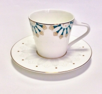 Набор чайных пар с цветами Japonica Изуми на 2 персоны (4 предмета) JDWX56063