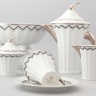 Сервиз чайный Rudolf Kämpf Древний Египет декор 2017k на 6 персон (15 предметов)