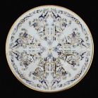 Декоративная настенная тарелка Zsolnay 40,5см Zh-9970/7436